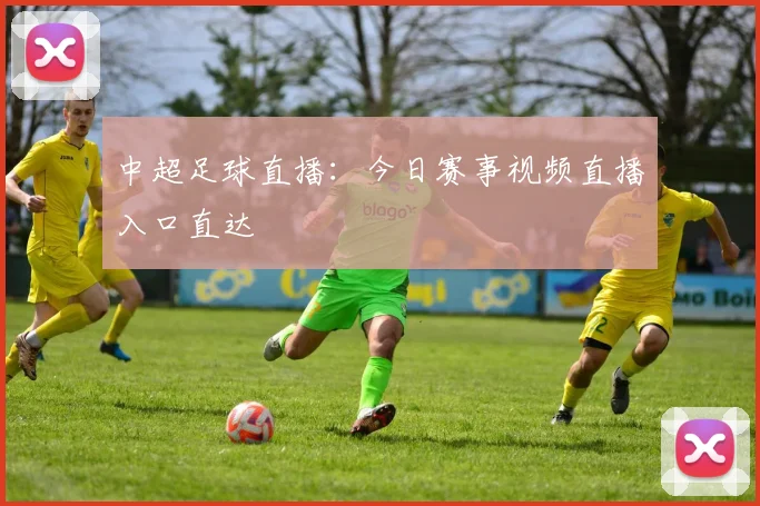 中超足球直播:今日赛事视频直播入口直达